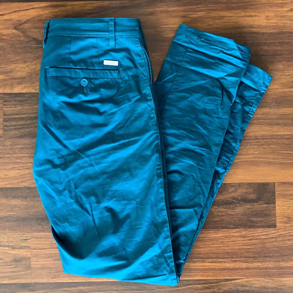 Size31x32 Armani Exchange Slim Fit Teal Blue Chino